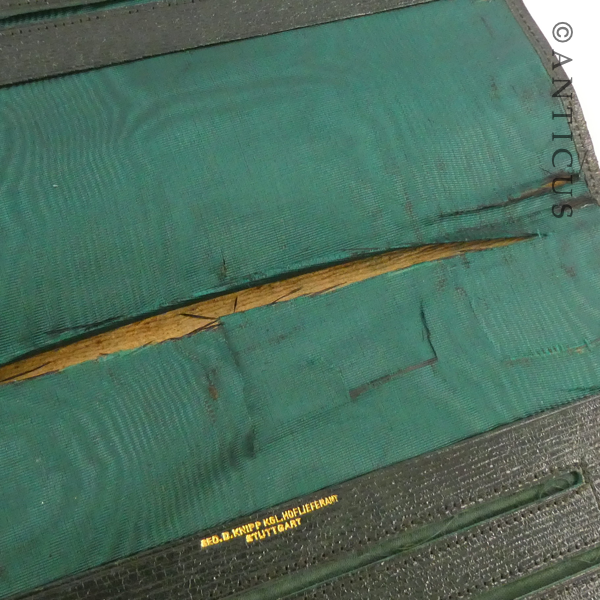 Antique Leather Folder, Maker Court Supplier.