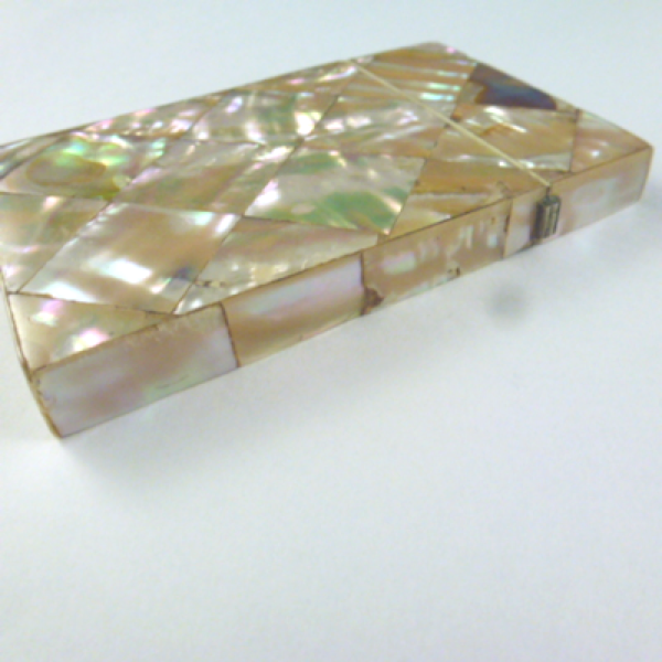 Mother of Pearl Calling Card Case.
