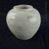 Stoneware Rustic Chinese Ginger Jar.