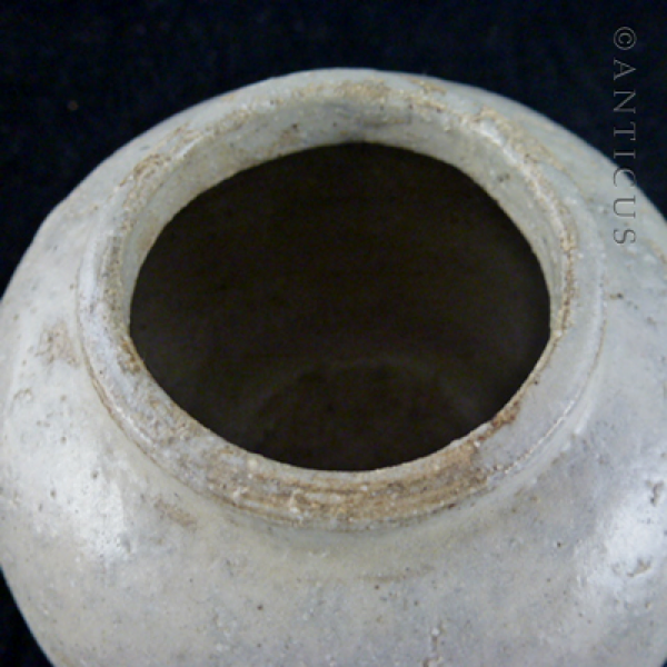 Stoneware Rustic Chinese Ginger Jar.