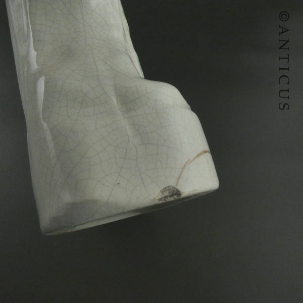 Staffordshire Flat Back Figurine of Highland Couple.