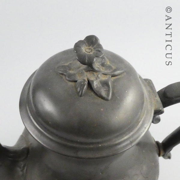 Old Britannia Metal Coffee Pot.