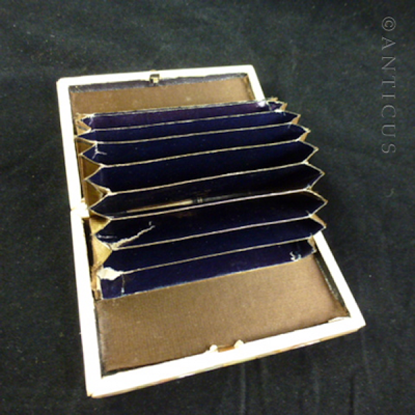Mother of Pearl Calling Card Case, Victorian.