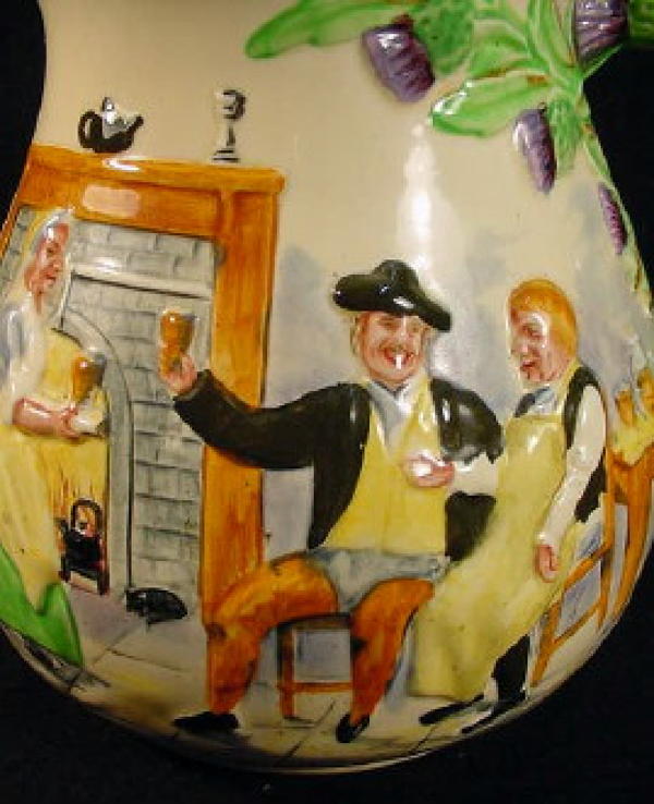 Fieldings Crown Devon Musical Jug.