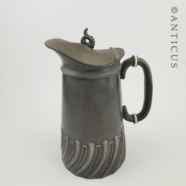 Pewter Hot Water Jug.