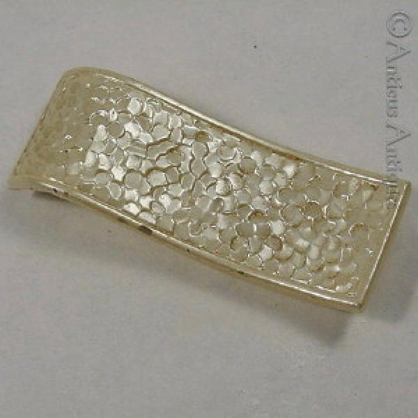 Dress Clip, Czech, Pearly Art Deco Style.