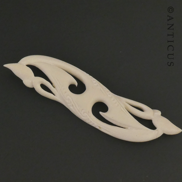 Manaia Bone Carving.