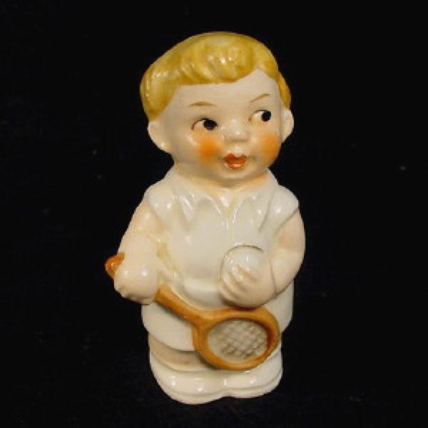 Hummel Tennis Player Salt Shaker.