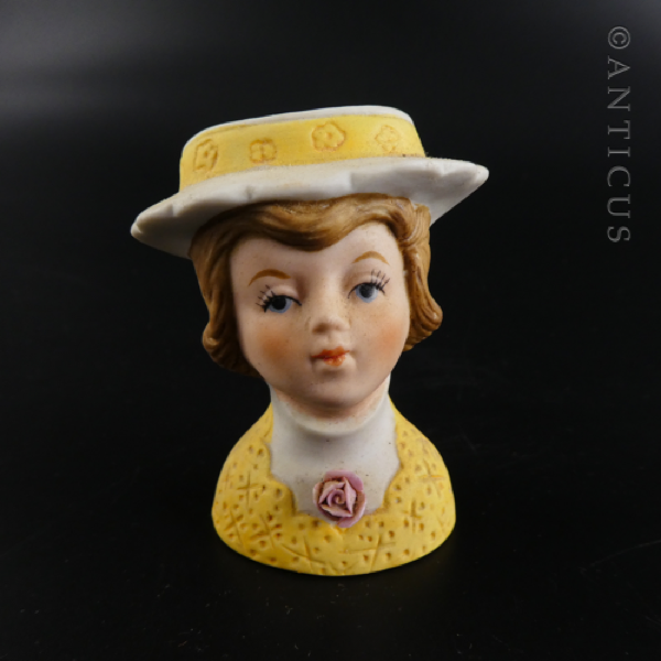 Head Vase, Vintage.