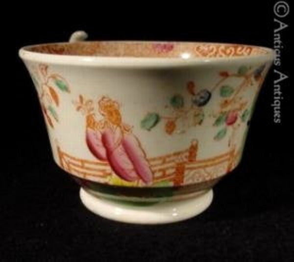 Early 19th Century Georgian Teacup and Saucer.