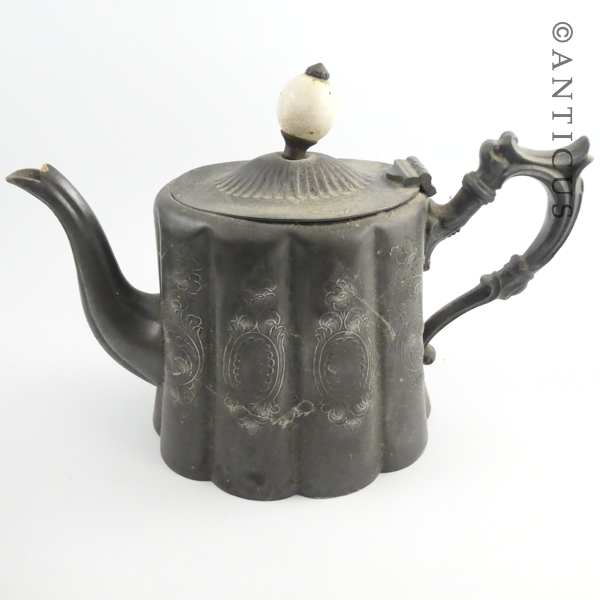 Britannia Metal Edwardian Teapot.
