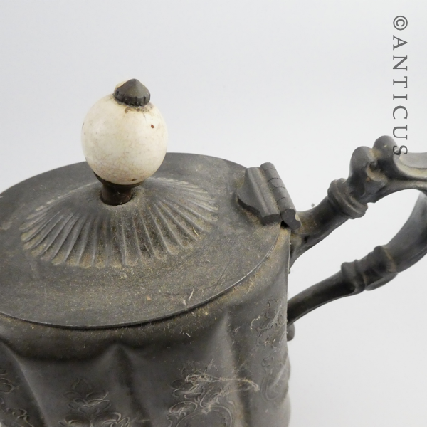 Britannia Metal Edwardian Teapot.