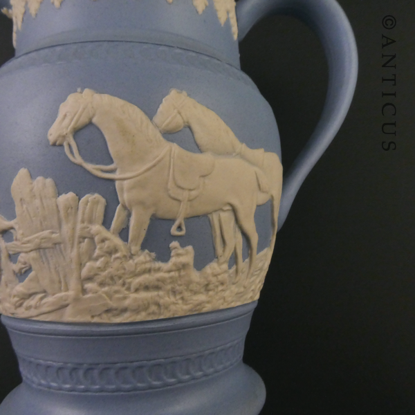 Dudson Blue Jaspware Jug