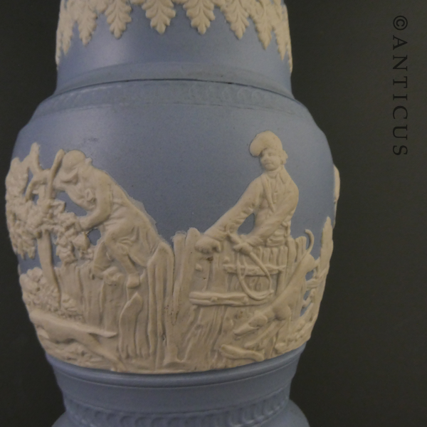 Dudson Blue Jaspware Jug