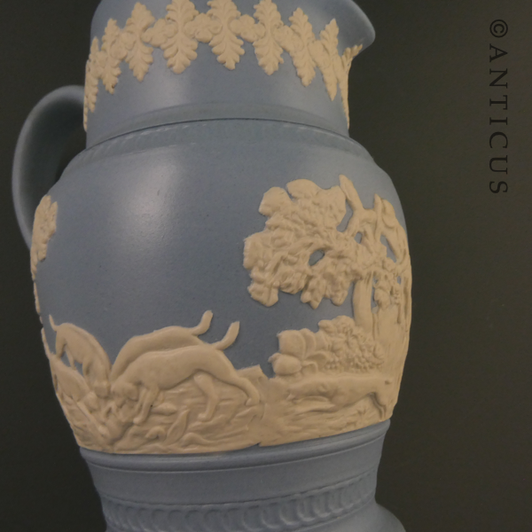 Dudson Blue Jaspware Jug