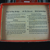Vintage Auto Bridge Game.