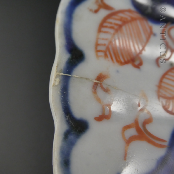 Antique Imari Plate, Late 1800s.