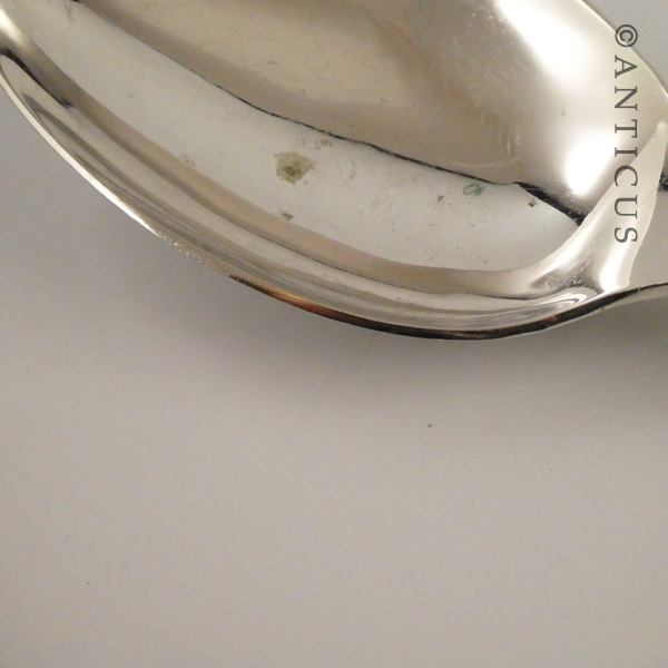 Pair of Large Kings Pattern Serving Spoons.