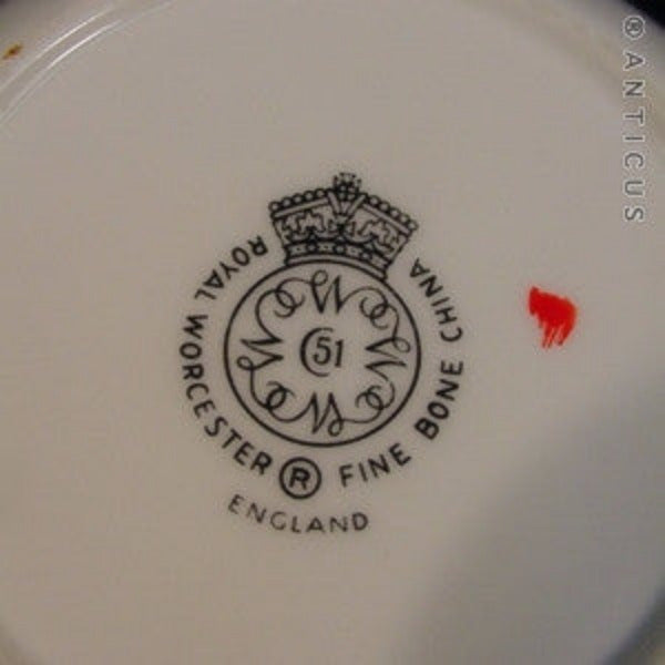Royal Worcester Pin Dish.