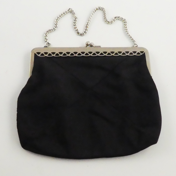 Vintage Black Evening Bag.