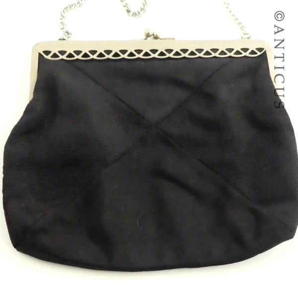 Vintage Black Evening Bag.