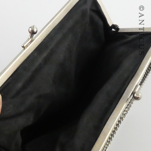 Vintage Black Evening Bag.