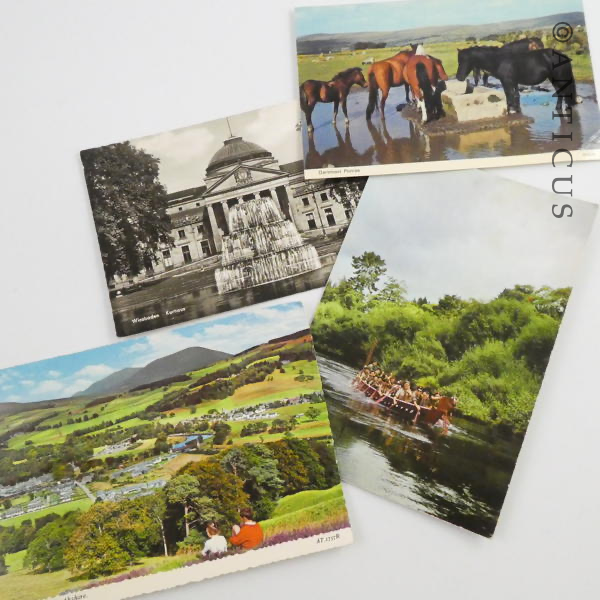 Quantity of Old Postcards.