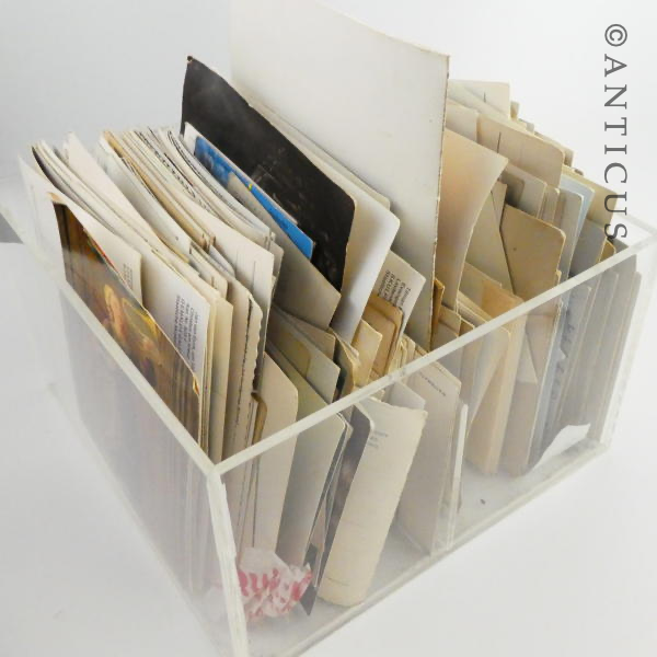 Quantity of Old Postcards.