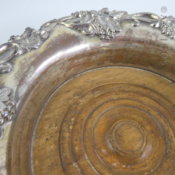 Pair of Old Sheffield Plate Decanter Coasters.