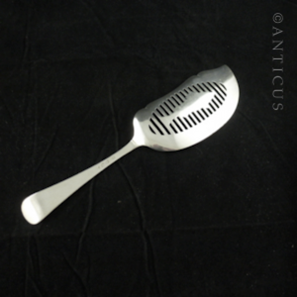 Early 20th Century Dutch Silver Fish Slice.