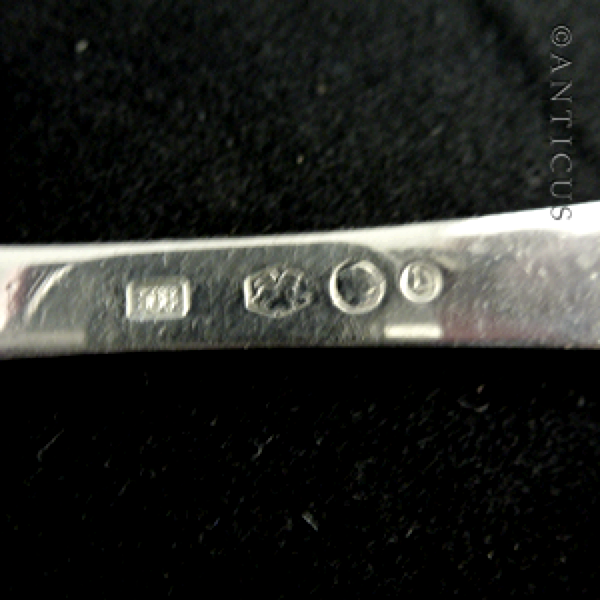 Early 20th Century Dutch Silver Fish Slice.