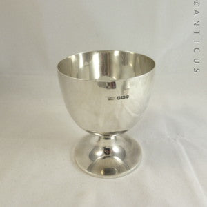 Sterling Silver Golfing Trophy Cup, 1930, Ashdown.
