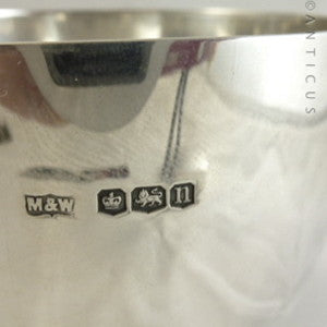 Sterling Silver Golfing Trophy Cup, 1930, Ashdown.