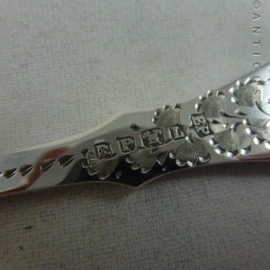 Victorian Christening Set, Silver Plate.