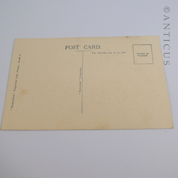 WWI Bairnsfather Postcard.