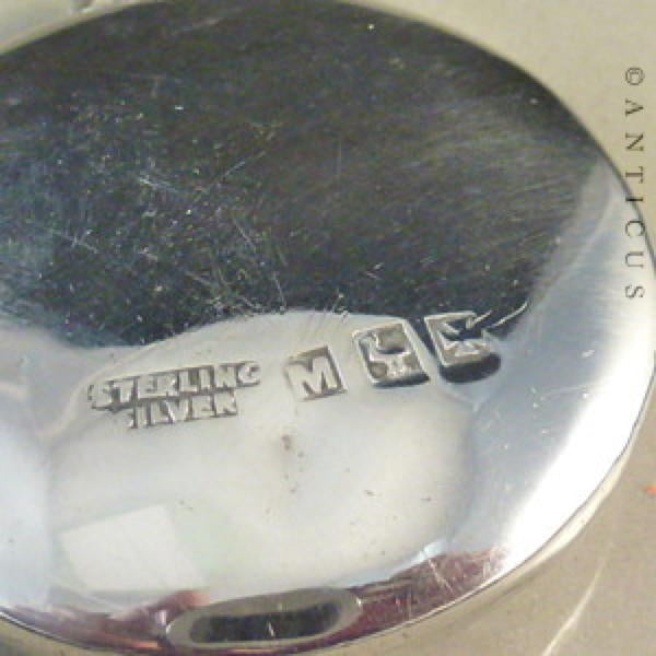 Australian Colonial Silver Locket, Emu Mark.