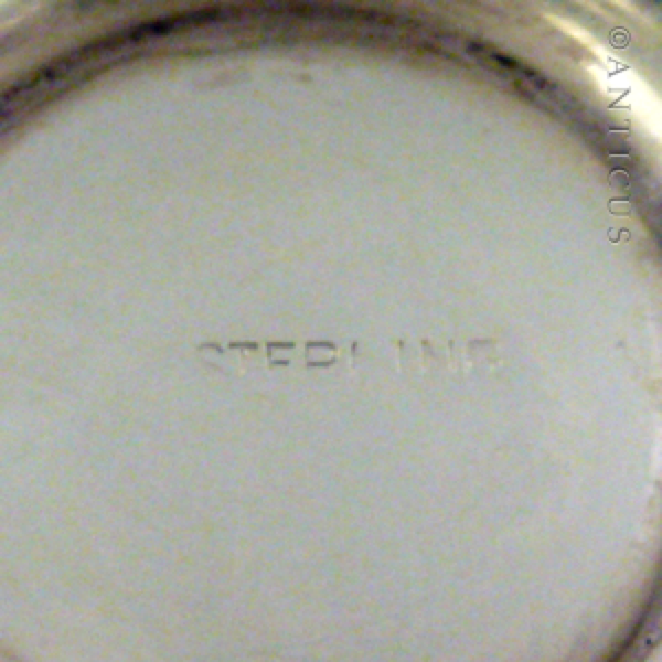 Sterling Silver Pepper and Salt, Double Set.