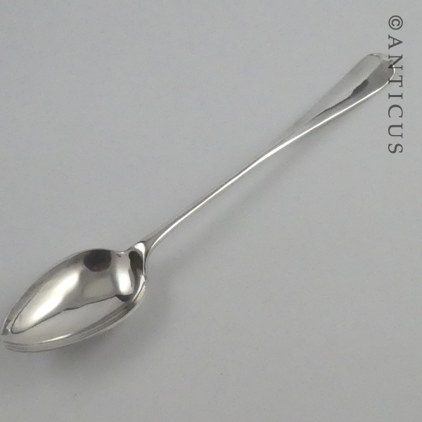 Early 20th Century Silver Plated Pie or Basting Spoon.