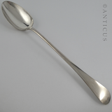 Edwardian Silver Plated Pie or Basting Spoon.