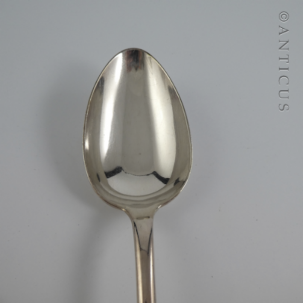 Edwardian Silver Plated Pie or Basting Spoon.