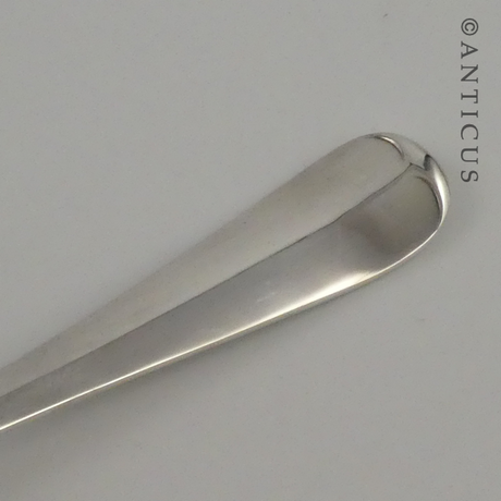 Early 20th Century Silver Plated Pie or Basting Spoon.