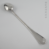 Edwardian Silver Plated Pie or Basting Spoon.
