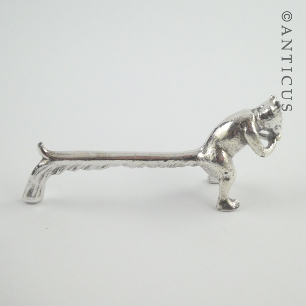 Antique Dining Implement Rest, Squirrel.