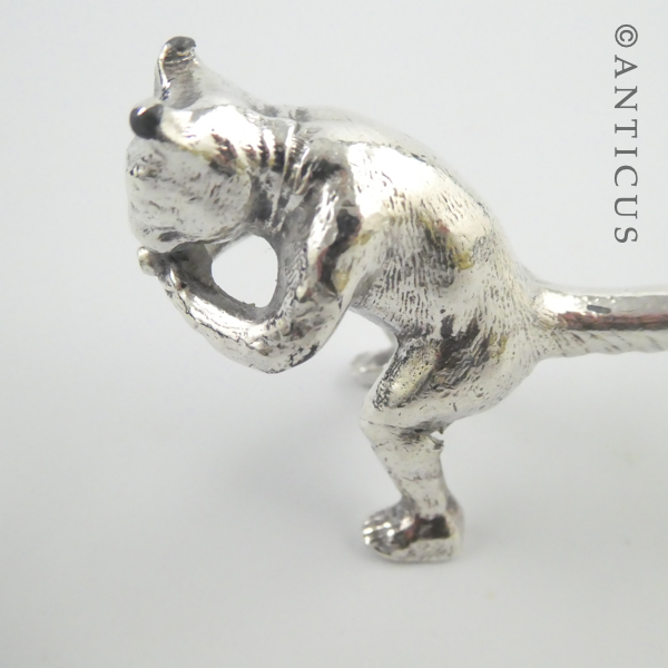 Antique Dining Implement Rest, Squirrel.