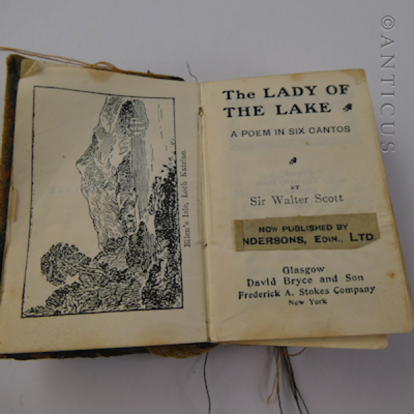 Miniature Book, Lady of the Lake.