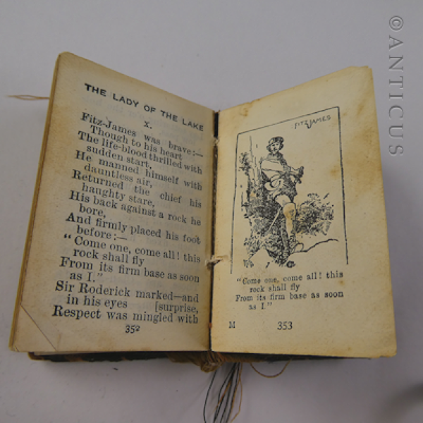 Miniature Book, Lady of the Lake.
