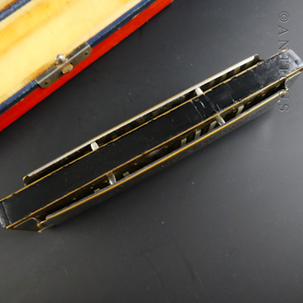 Hohner 4 Octave Harmonica in Case.