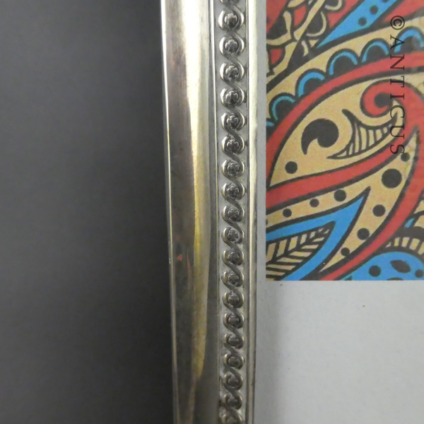 Large Sterling Silver Photo Frame, 1910.