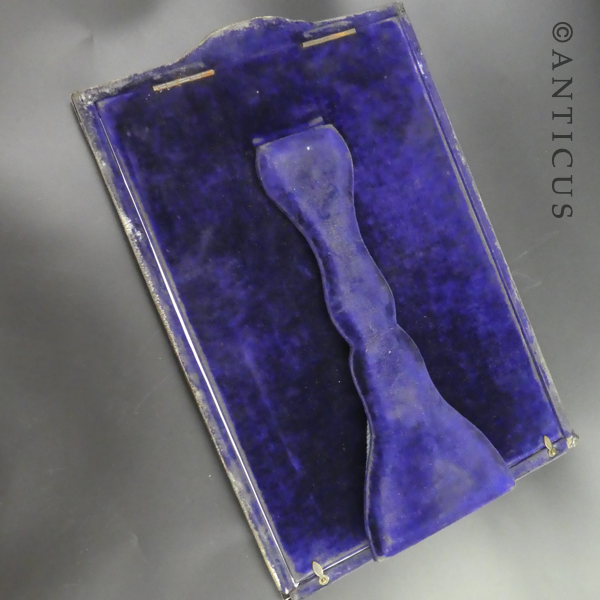 Large Sterling Silver Photo Frame, 1910.