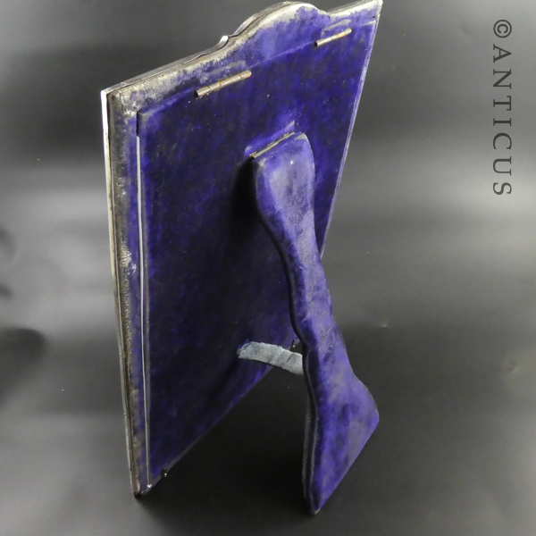 Large Sterling Silver Photo Frame, 1910.